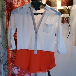 IZ BYER Creamsicle  TOP